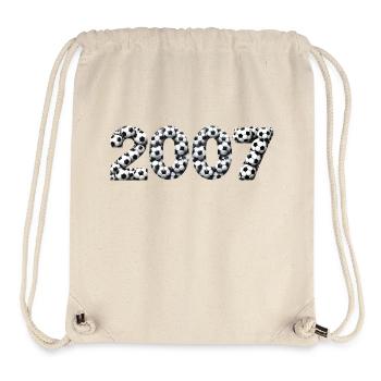 2007 Year of birth - Stanley/Stella Recycled Gym Bag - natural - Front