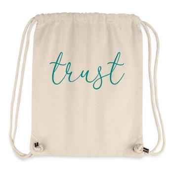 trust - Stanley/Stella Recycled Gym Bag - natural - Front