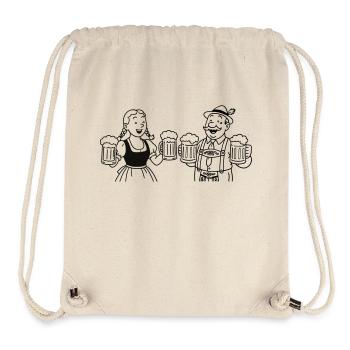 M. Bier und Frau Bier - Sac à cordon recyclé Stanley/Stella - blanc naturel - Devant