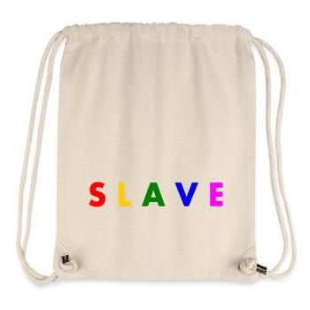 Slave - Stanley/Stella recycelter Gym Bag - Naturweiß - Vorne
