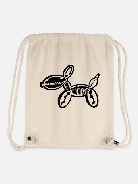 Dog - Stanley/Stella recycelter Gym Bag - Naturweiß