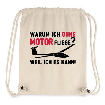 Segelfliegen ohne Motor - Stanley/Stella Recycled Gym Bag - natural - Front