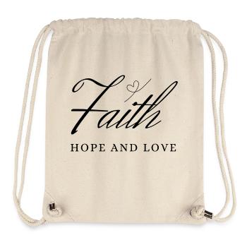 Faith - Stanley/Stella Recycled Gym Bag - natural - Front