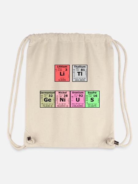 Little genius - Stanley/Stella Recycled Gym Bag - natural