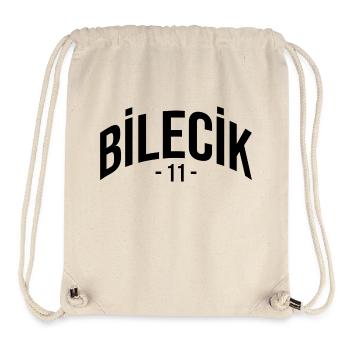 Bilecik 11 Turquie Turquie Cadeau Vacances Turk - Sac à cordon recyclé Stanley/Stella - blanc naturel - Devant