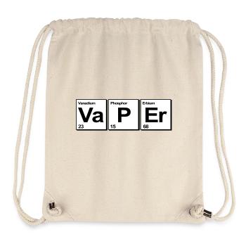 VaPEr-Periodensystem - Stanley/Stella recycelter Gym Bag - Naturweiß - Vorne