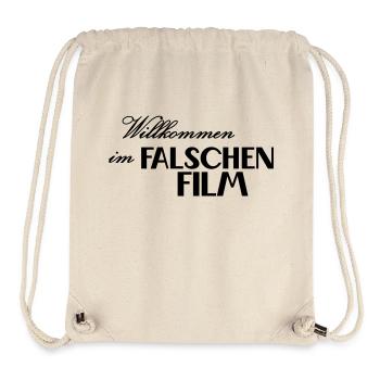 falscher Film - Stanley/Stella recycelter Gym Bag - Naturweiß - Vorne