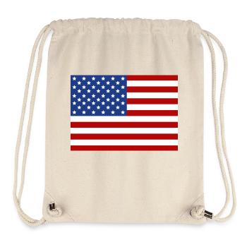 usa - Stanley/Stella recycelter Gym Bag - Naturweiß - Vorne
