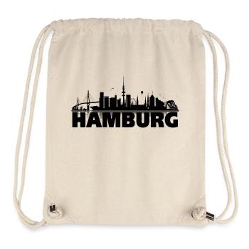 Hamburg 04 - Stanley/Stella Recycled Gym Bag - natural - Front