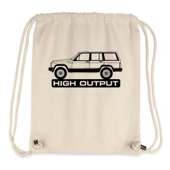 Jeep XJ High Output - Autonaut.com - Stanley/Stella Recycled Gym Bag - natural - Front