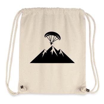 Gleitschirmflieger - Stanley/Stella recycelter Gym Bag - Naturweiß - Vorne