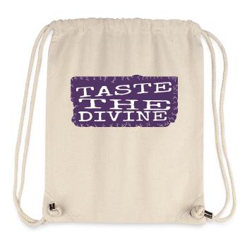 delightful dining cool culinary indulgence - Stanley/Stella Recycled Gym Bag - natural - Front