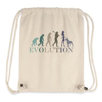 Evolution Great Dane Female Retro Minimalism - Stanley/Stella Recycled Gym Bag - natural - Front