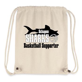 Sharks Supporter - Stanley/Stella Recycled Gym Bag - natural - Front