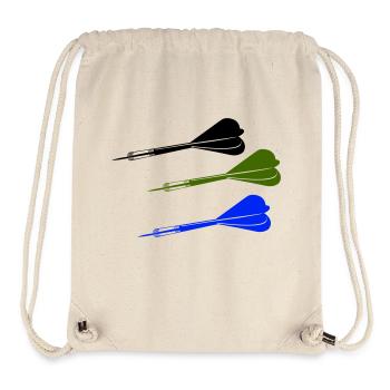 dartpfeile - Stanley/Stella recycelter Gym Bag - Naturweiß - Vorne