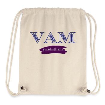 VAM - Sac à cordon recyclé Stanley/Stella - blanc naturel - Devant