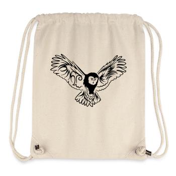 owl - Stanley/Stella recycelter Gym Bag - Naturweiß - Vorne