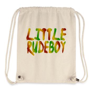 Little Rudeboy - Sac à cordon recyclé Stanley/Stella - blanc naturel - Devant