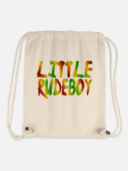 Little Rudeboy - Stanley/Stella Recycled Gym Bag - natural