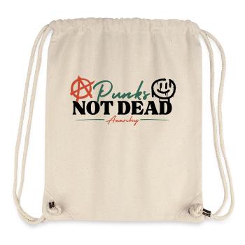 Punks not dead - Anarchy - Stanley/Stella Recycled Gym Bag - natural - Front