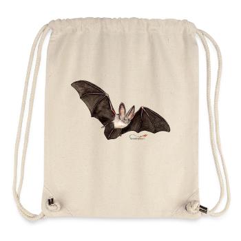 Mouse ear, a bat - Stanley/Stella Recycled Gym Bag - natural - Front