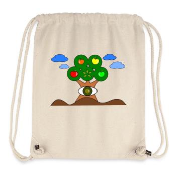 Alte Seele - Stanley/Stella recycelter Gym Bag - Naturweiß - Vorne