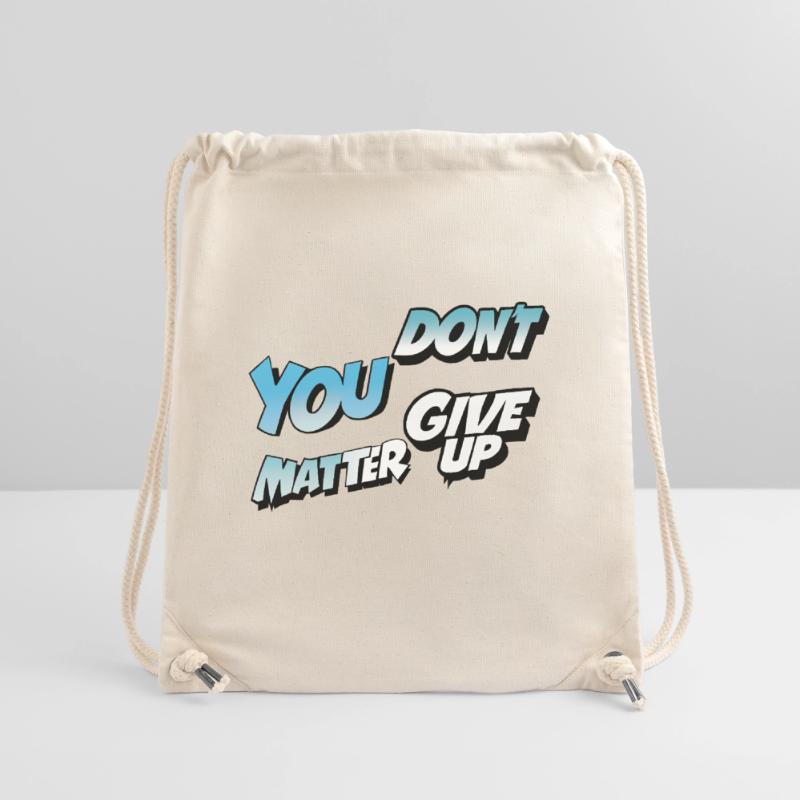 Gebt nicht auf oder ja Stanley/Stella recycelter Gym Bag