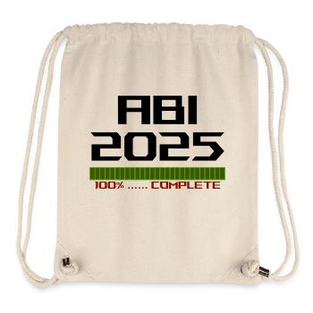 Complete 2025 ABI black - Stanley/Stella recycelter Gym Bag - Naturweiß - Vorne