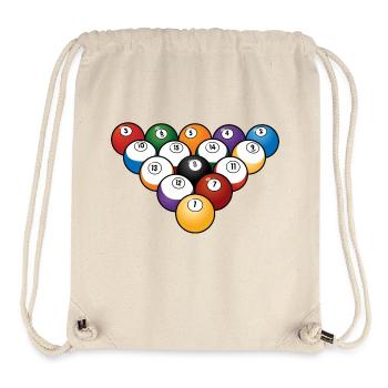 Billard - Stanley/Stella recycelter Gym Bag - Naturweiß - Vorne
