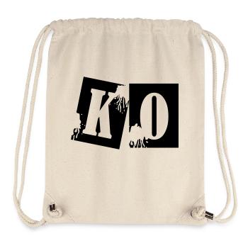 ko_boxing_01 - Stanley/Stella recycelter Gym Bag - Naturweiß - Vorne