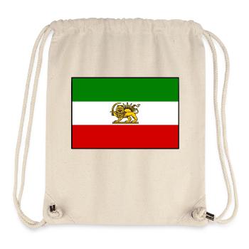 IRAN - Sac à cordon recyclé Stanley/Stella - blanc naturel - Devant