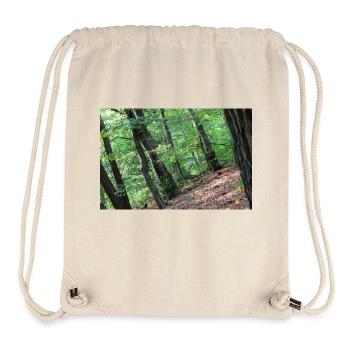 Forest Tree Trees Walk Nature Forester Poster - Stanley/Stella Recycled Gym Bag - natural - Front