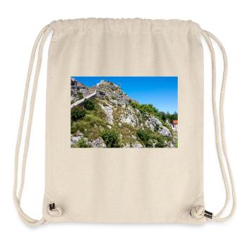 Festung Knin (Kninska tvrđava) Kroatien - Stanley/Stella recycelter Gym Bag - Naturweiß - Vorne
