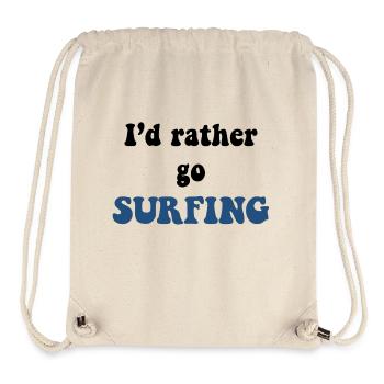 SURFEN - Stanley/Stella recycelter Gym Bag - Naturweiß - Vorne