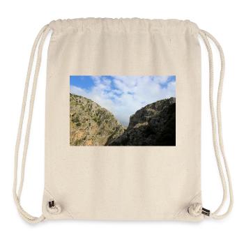 Mountain Mountains Mountain Landscape Poster - Stanley/Stella Recycled Gym Bag - natural - Front