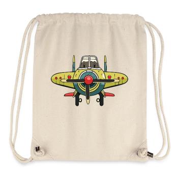 Toy Airplanes - Stanley/Stella Recycled Gym Bag - natural - Front