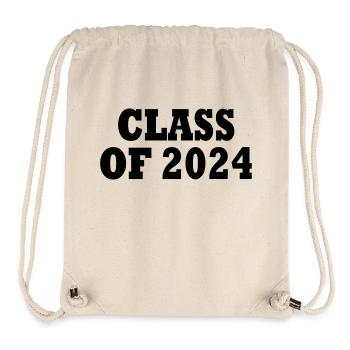 Class of 2024 - Stanley/Stella Recycled Gym Bag - natural - Front