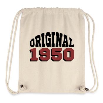 Original 1950 - Stanley/Stella Recycled Gym Bag - natural - Front