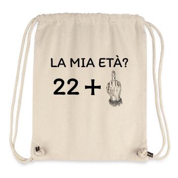 My age 23 - Stanley/Stella Recycled Gym Bag - natural - Front