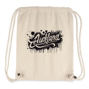 Auckland - New Zealand - Neuseeland Kiwi Aotearoa - Stanley/Stella Recycled Gym Bag - natural - Front