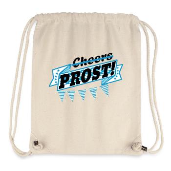 no cheers, cheers! Beer Marquee Bavaria Flag - Stanley/Stella Recycled Gym Bag - natural - Front