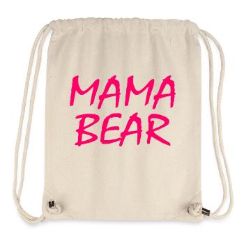 Mama bear - Stanley/Stella recycelter Gym Bag - Naturweiß - Vorne