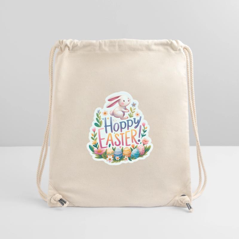 Hoppy Easter Colorful Easter Greetings Stanley/Stella Recycled Gym Bag