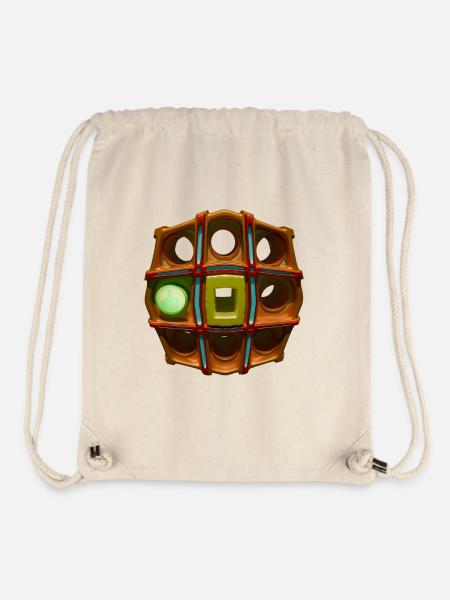 ROULETTE - Stanley/Stella Recycled Gym Bag - natural