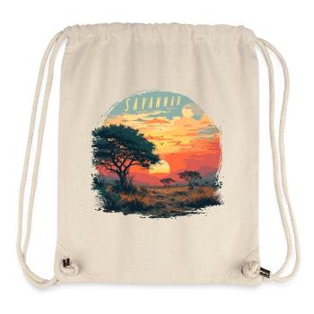 Savannah africa safari - Stanley/Stella Recycled Gym Bag - natural - Front