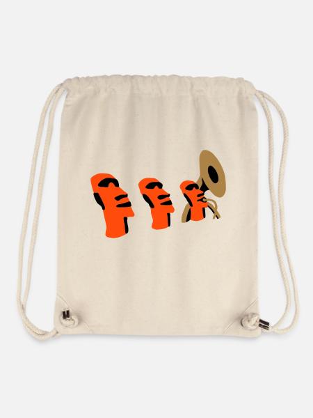 sousaphone rapa nui - Stanley/Stella recycelter Gym Bag - Naturweiß
