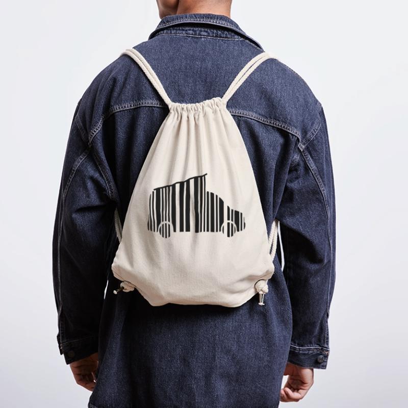 camper van dachzelt strichcode Stanley/Stella recycelter Gym Bag