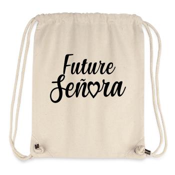 Future Señora Engagement Bridal Shower Wedding - Stanley/Stella Recycled Gym Bag - natural - Front