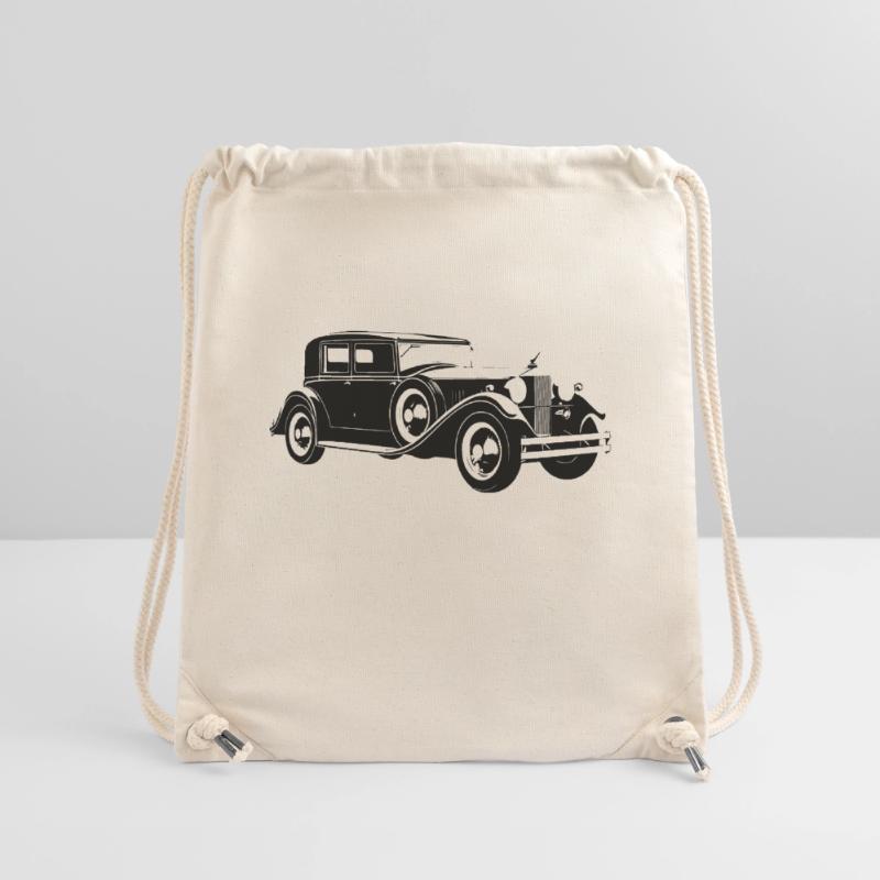 Oldtimer Car Youngtimer Mechanic Workshop Tuner Stanley/Stella Recycled Gym Bag