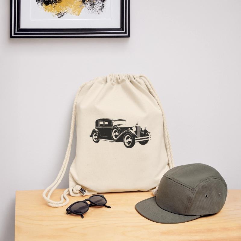 Oldtimer Car Youngtimer Mechanic Workshop Tuner Stanley/Stella Recycled Gym Bag
